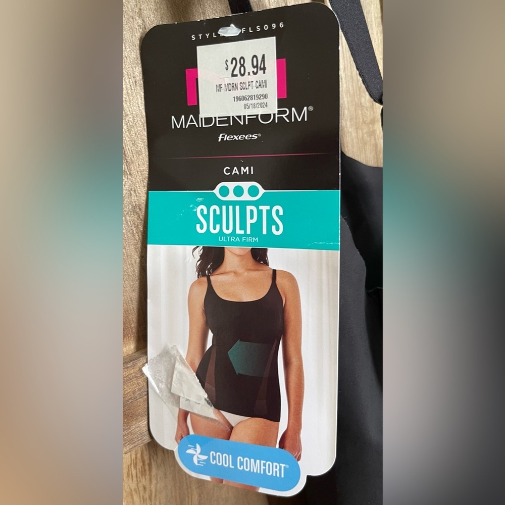 NWT Maidenform XL Cami Sculpts. - Picture 3 of 3